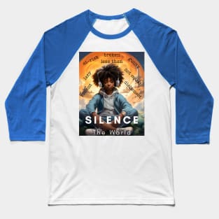 Silence The World v1 Baseball T-Shirt